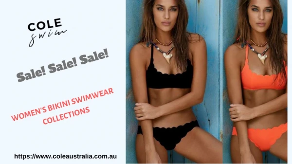 Ladies Bikinis Online in East Coast - Cole Australia