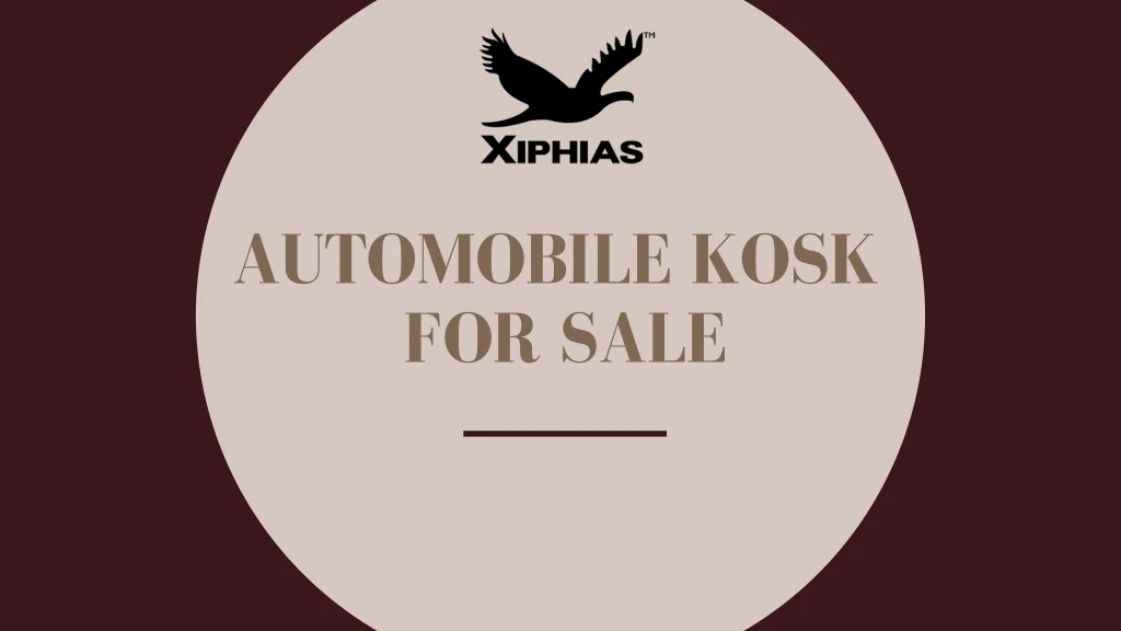 automobile kosk for sale