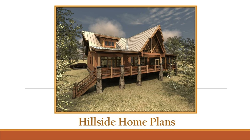 hillside home plans