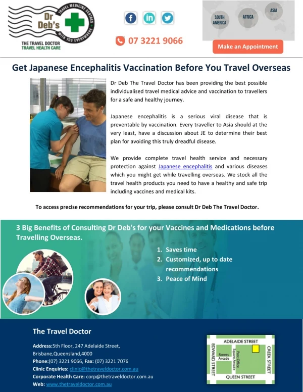 Get Japanese Encephalitis Vaccination Before You Travel Overseas