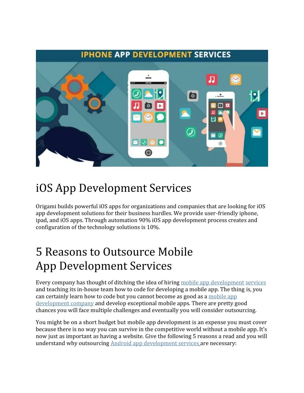 ios app development services origami builds