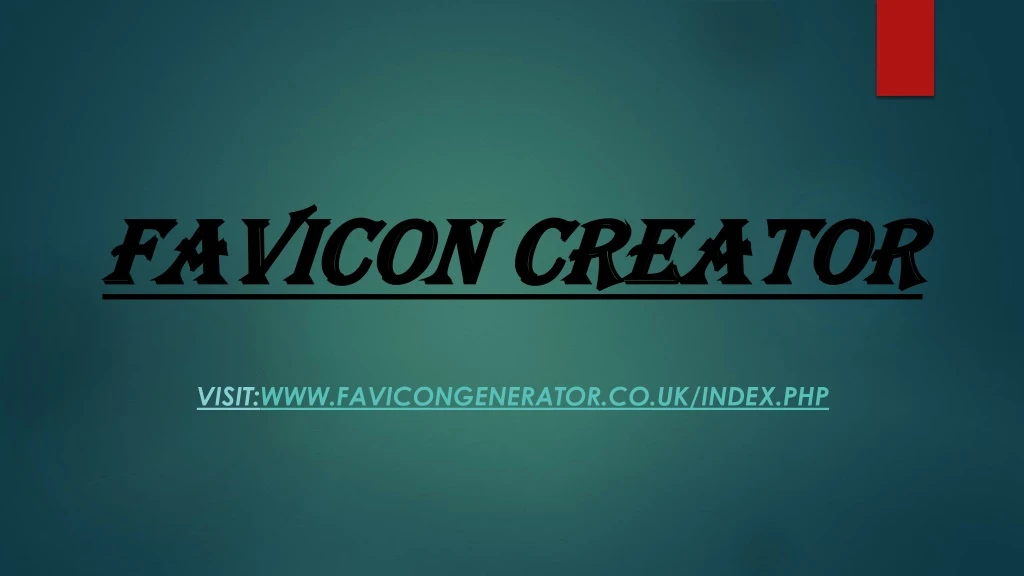 favicon creator