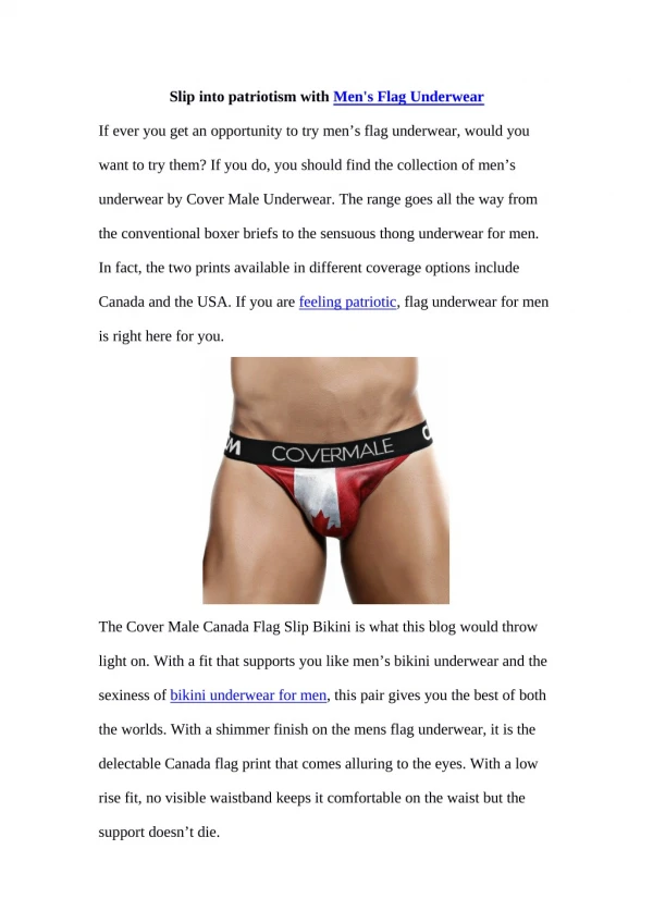 slip into patriotism with men s flag underwear