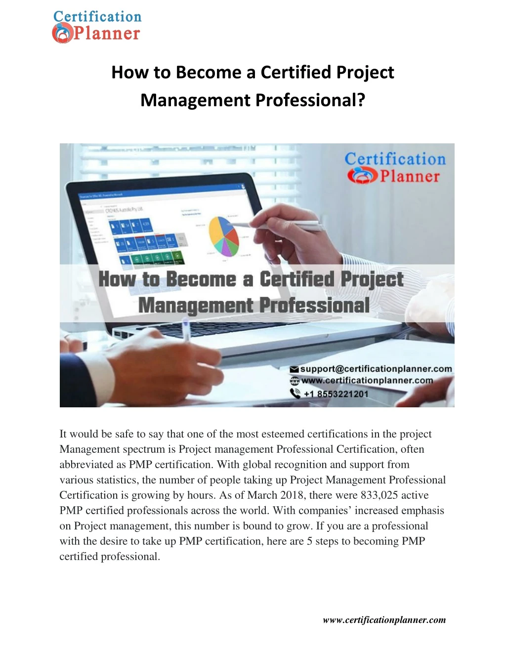 how to become a certified project management