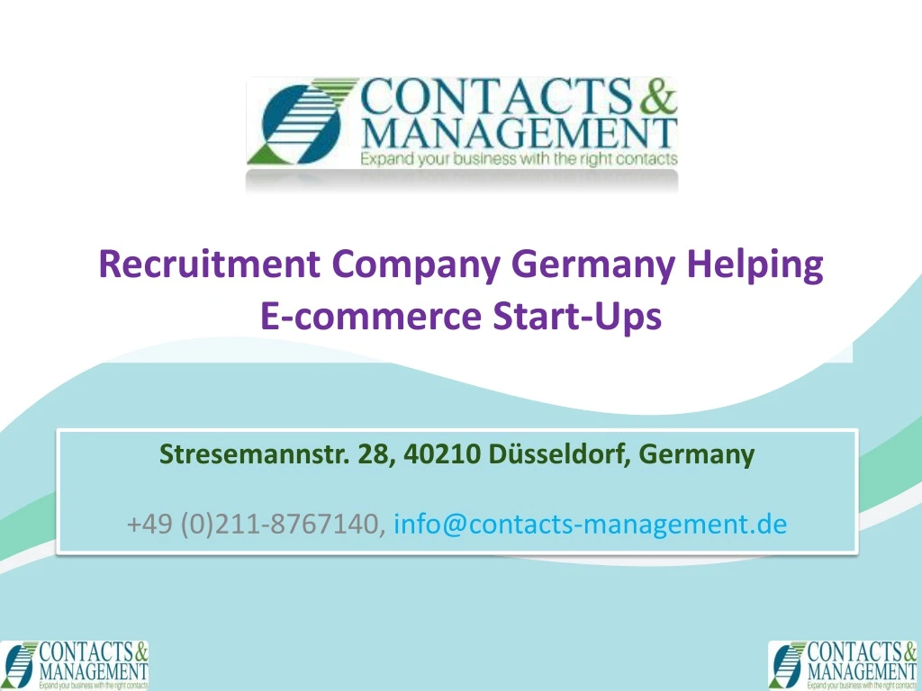recruitment company germany helping e commerce