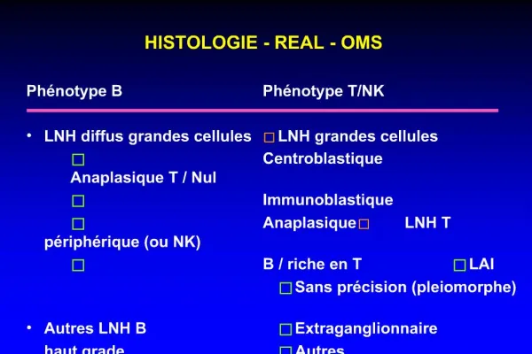HISTOLOGIE - REAL - OMS