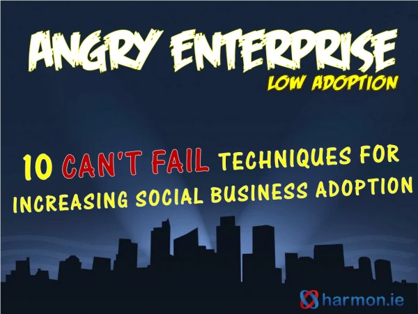 The Angry Birds Guide to Can’t Fail Social Business Adoption