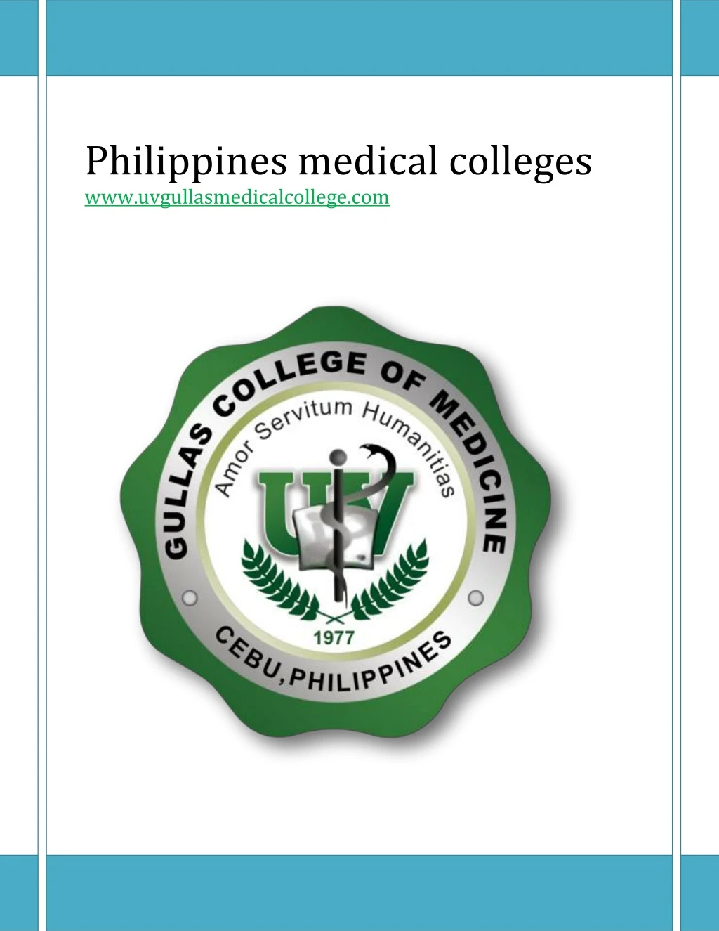philippines medical colleges
