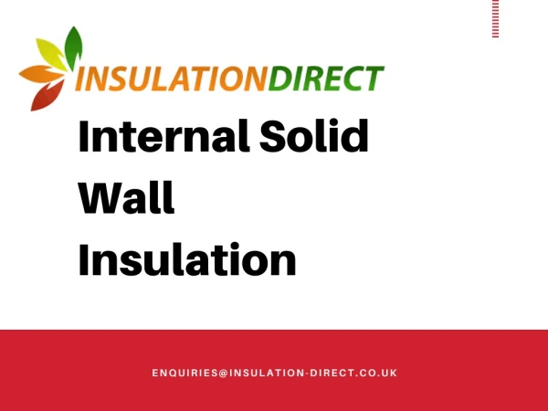 Benifits of Internal Wall Insulation