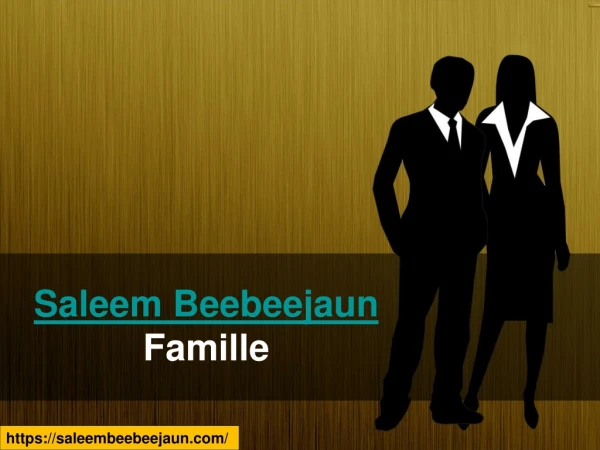 Saleem Beebeejaun Famille