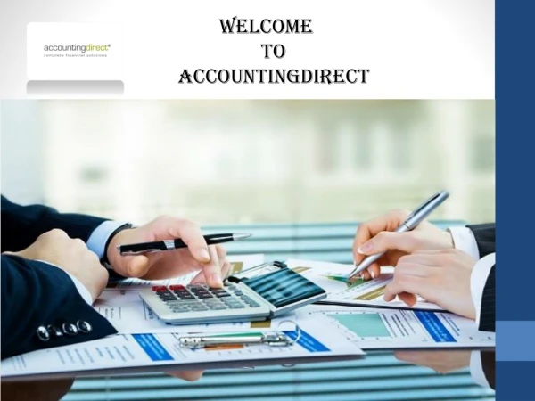 welcome to accountingdirect