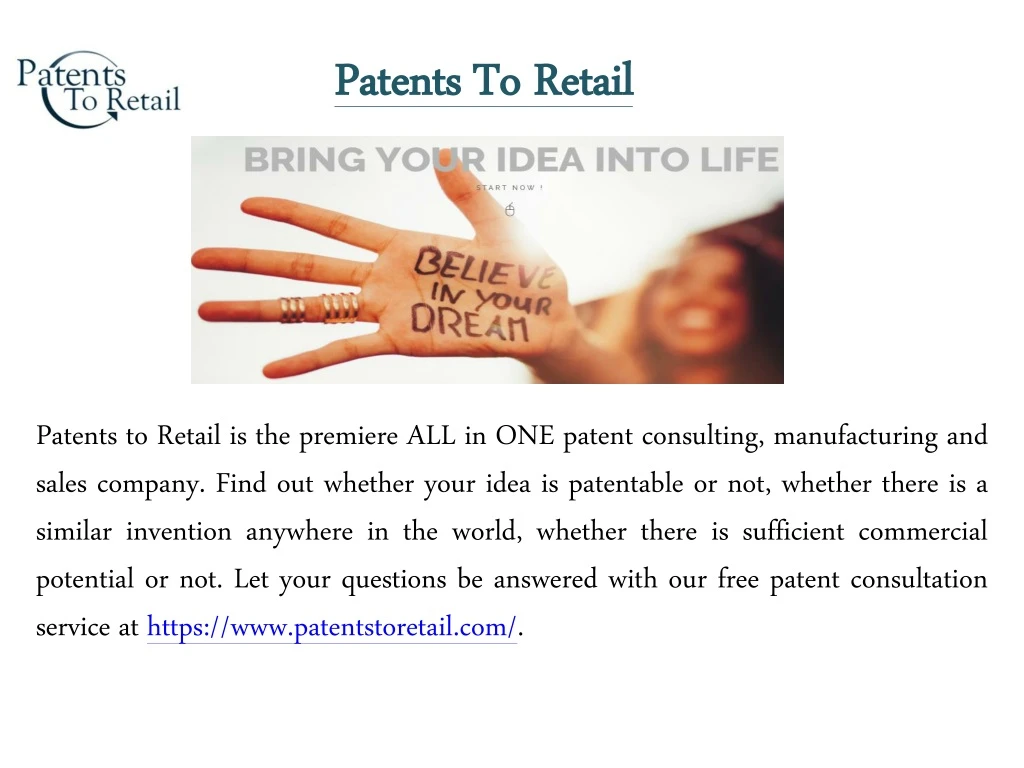 patents to retail