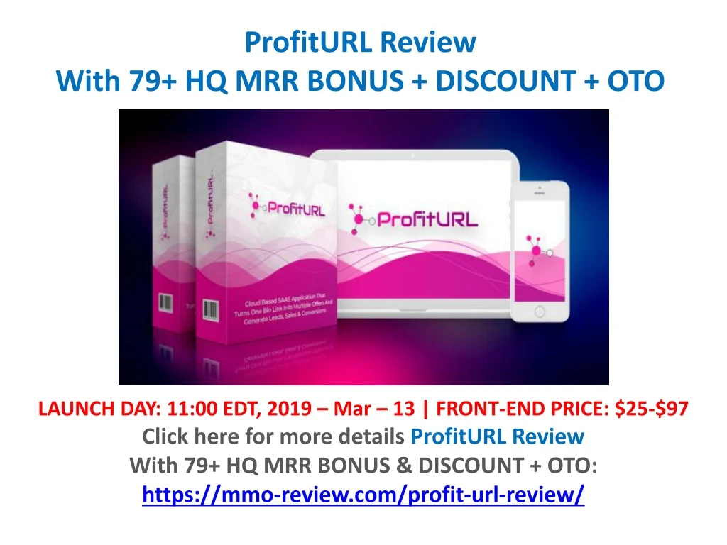 profiturl review with 79 hq mrr bonus discount oto