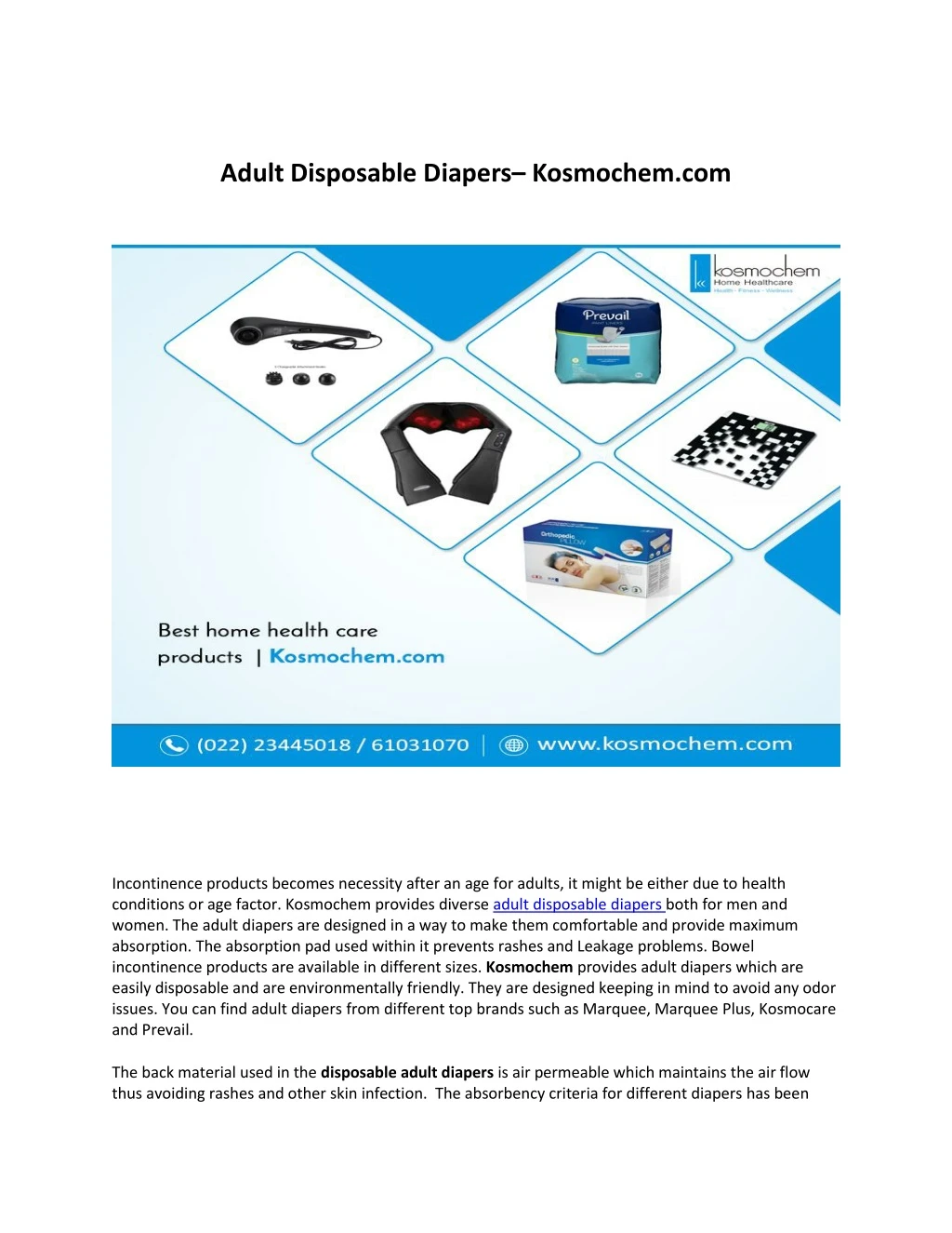 adult disposable diapers kosmochem com