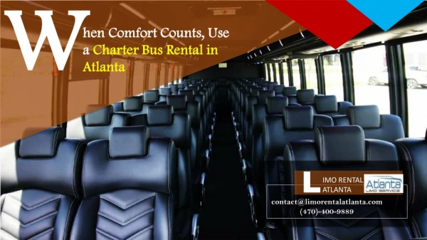 Charter Bus Rental Atlanta