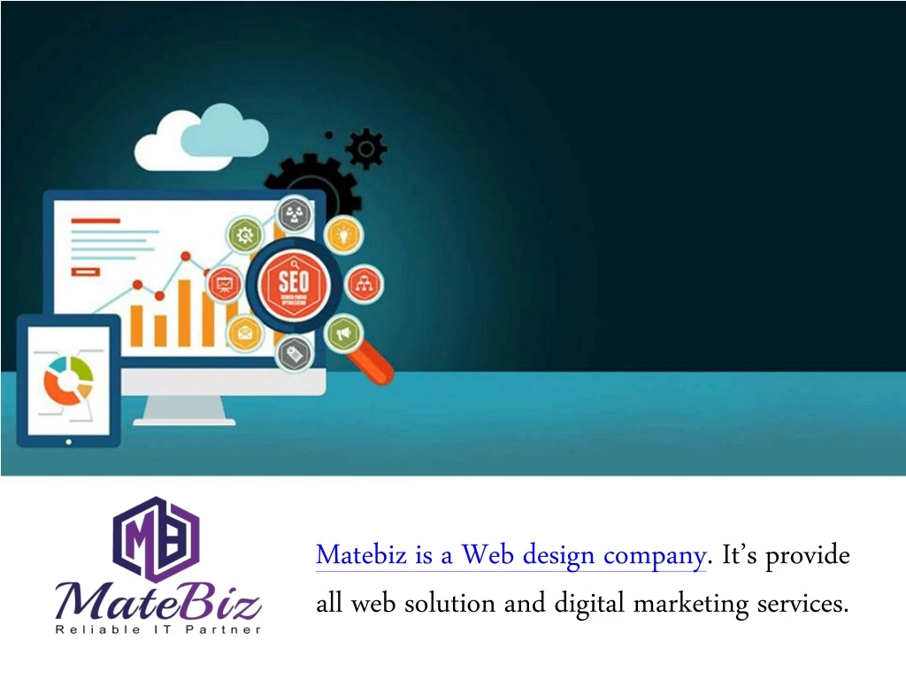 matebiz is a web design company it s provide