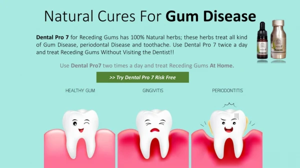 Best Natural Cure For Receding Gums