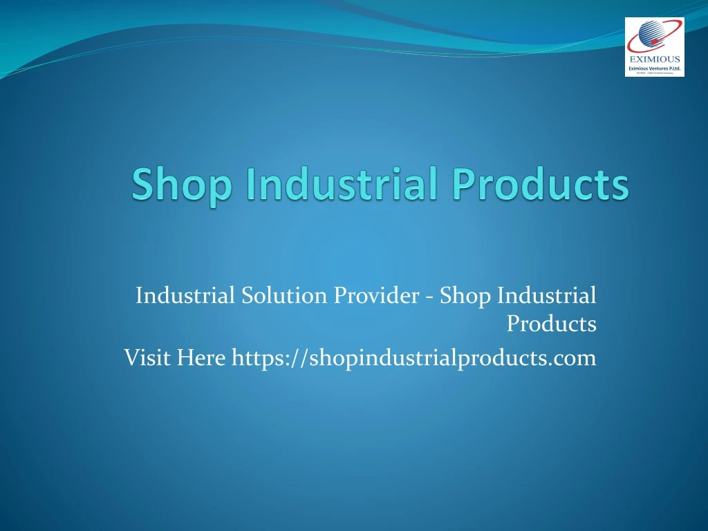 shop industrial products