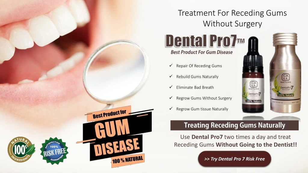 treatment for receding gums without surgery