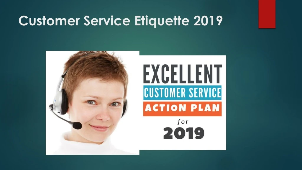 customer service etiquette 2019
