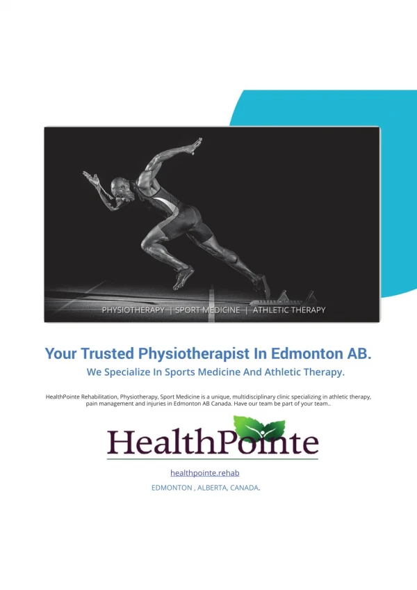 HealthPointe Rehabilitation and Sport Therapy