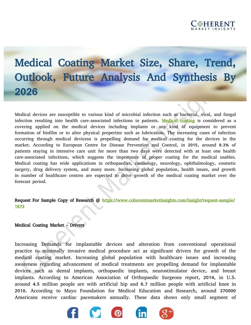 medical coating medical coating market size share