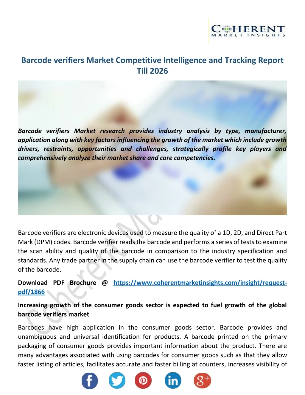 barcode verifiers market competitive intelligence