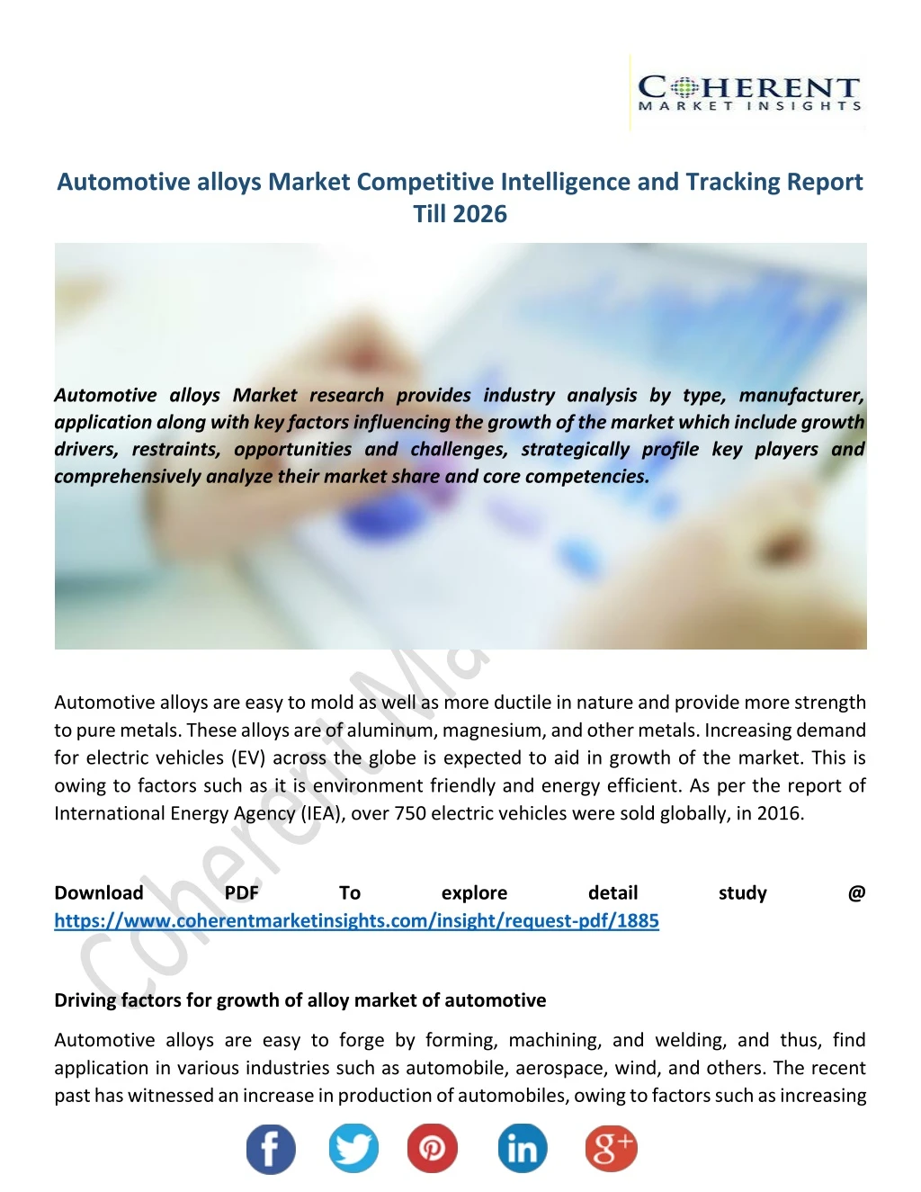 automotive alloys market competitive intelligence