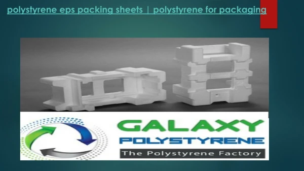 Polystyrene eps packing sheets polystyrene for packaging