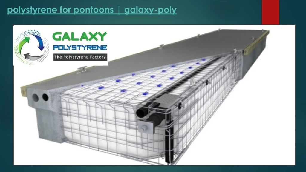 polystyrene for pontoons galaxy poly