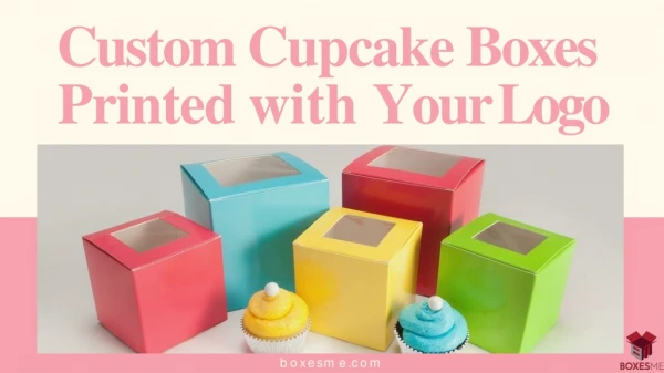 Custom Cupcake boxes