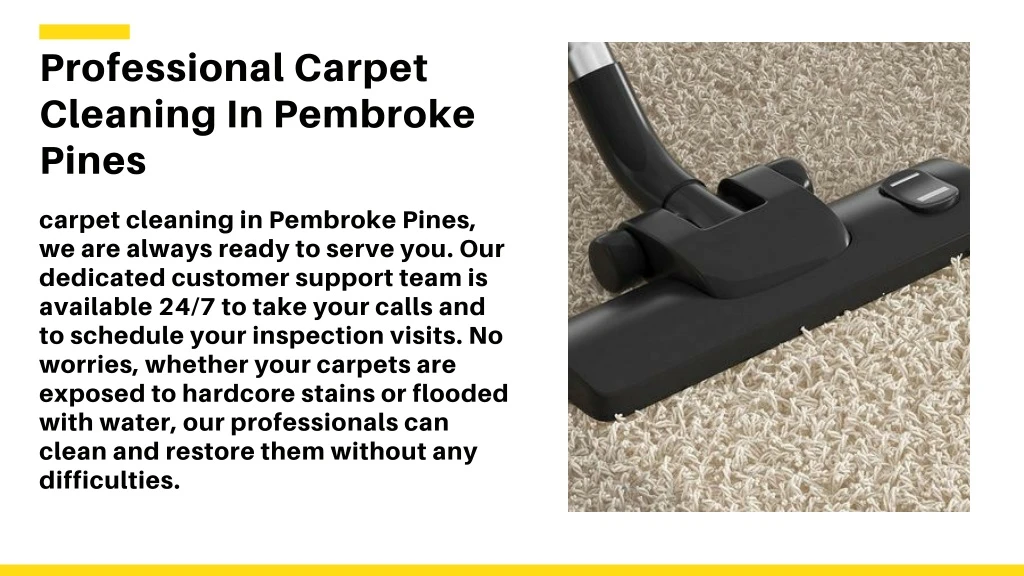 professional carpet cleaning in pembroke pines