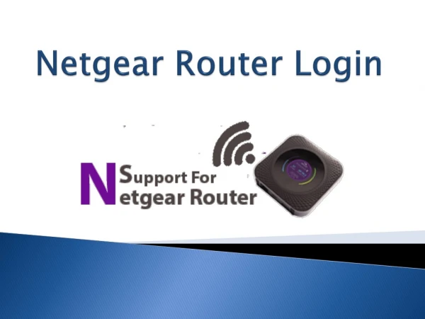 How to Configure your Netgear Router Login and Setup
