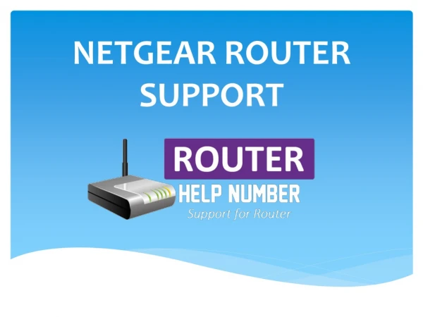 Get Help from Netgear Router Customer Support