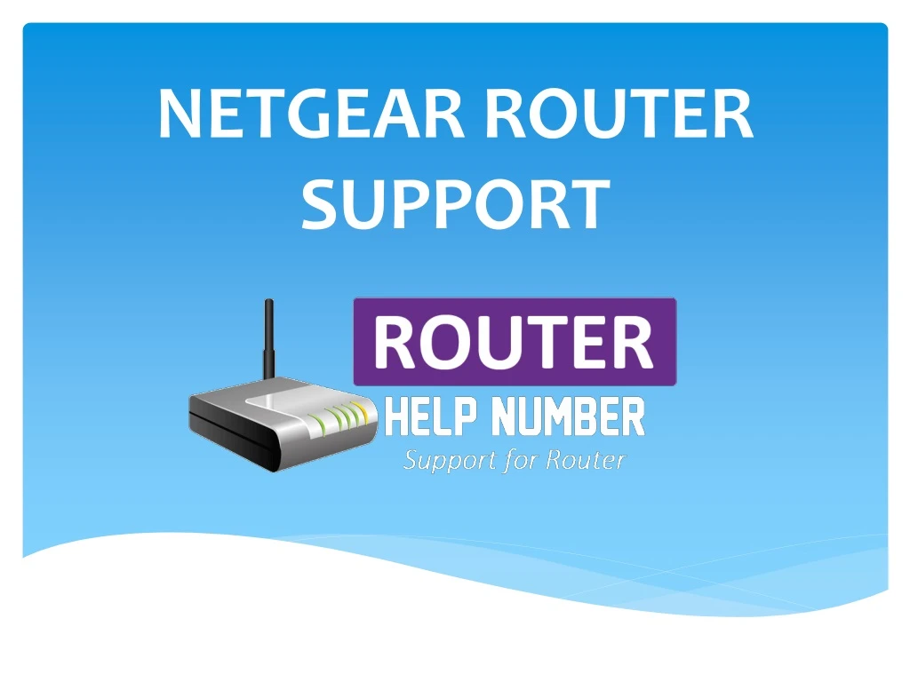 netgear router support