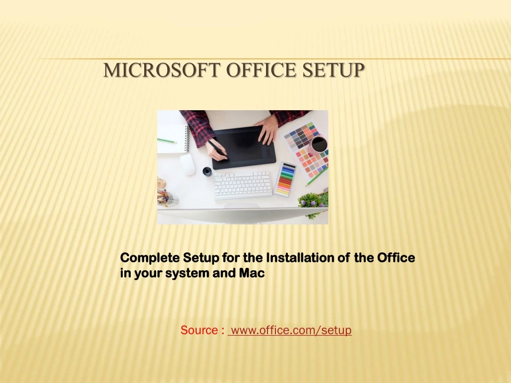 microsoft office setup