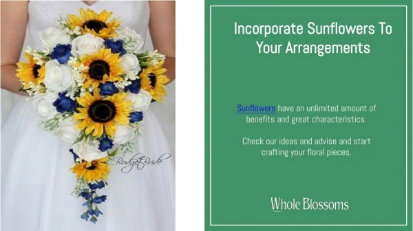 Use Bulk Sunflowers in Your Flower Arrangements
