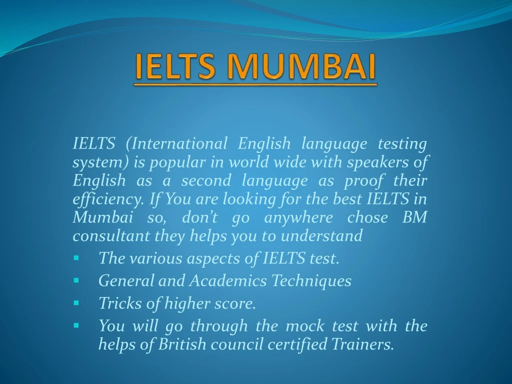 ielts international english language testing