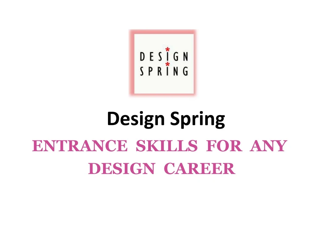 design spring