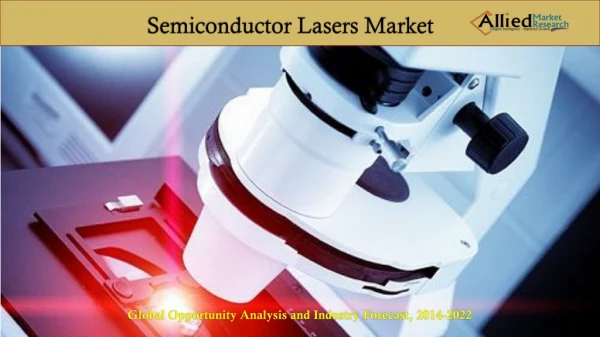 Semiconductor Lasers Market PDF