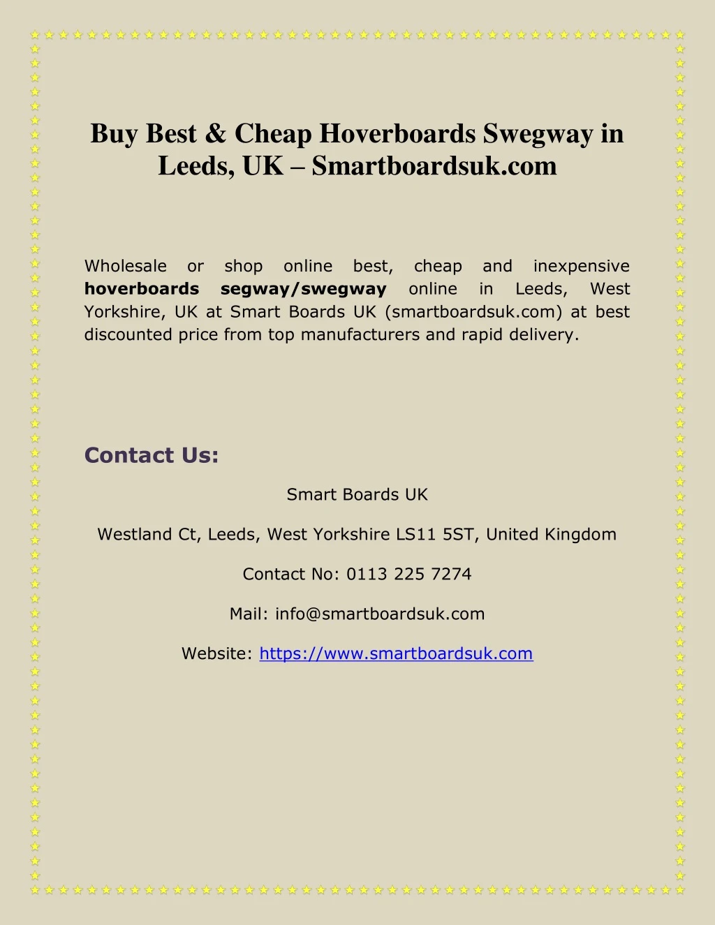 buy best cheap hoverboards swegway in leeds