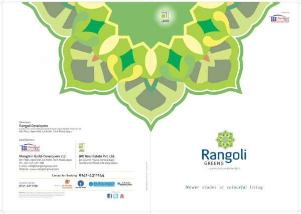 Rangoli Greens - Luxurious 2,3,4,5 BHK Flats in Jaipur Near Vaishali Nagar
