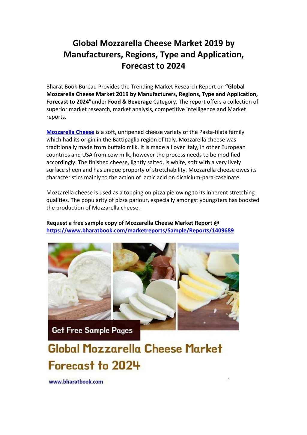 global mozzarella cheese market 2019