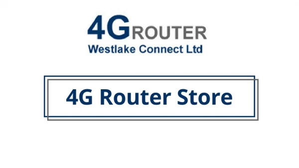 4G Router Store