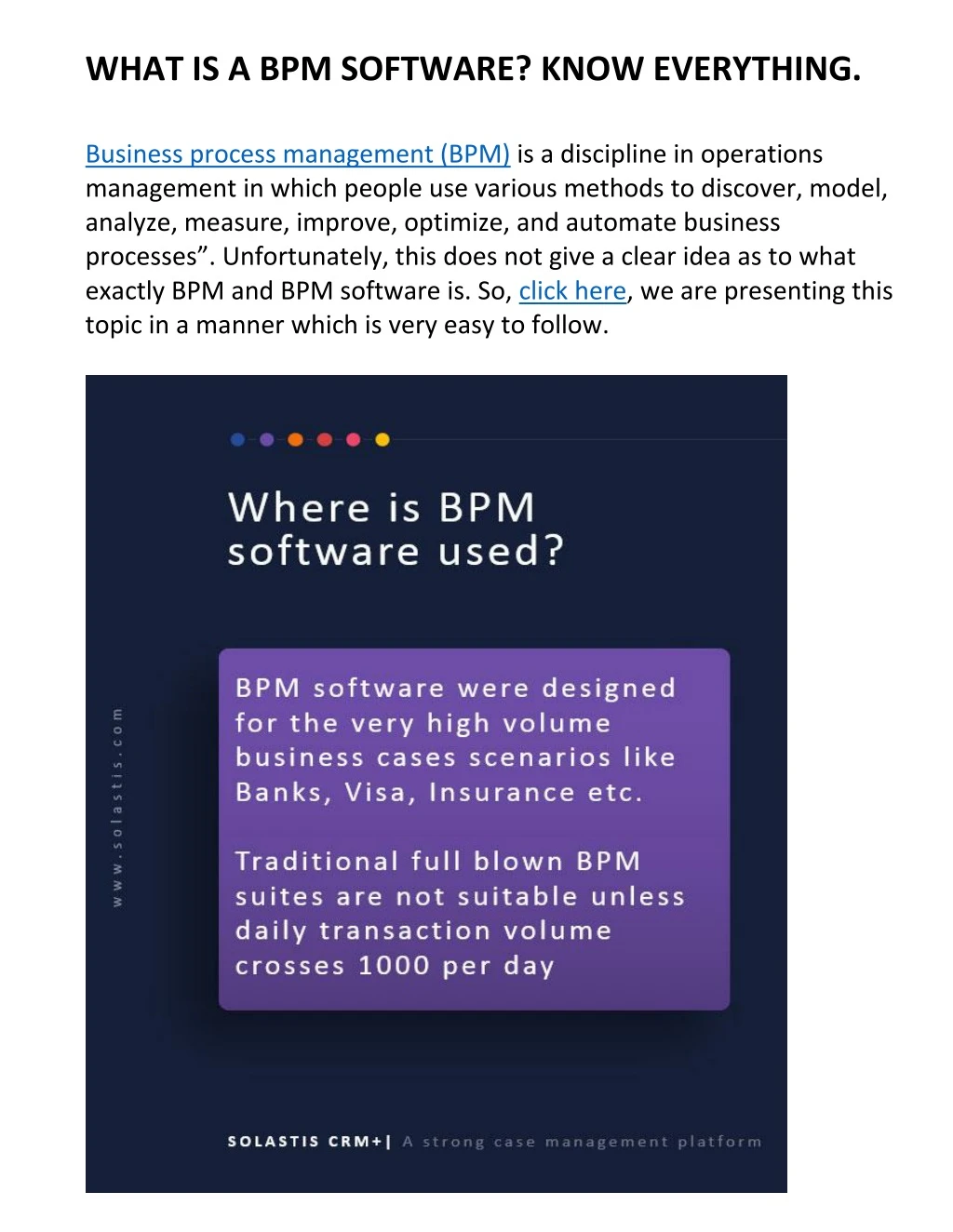 what is a bpm software know everything business