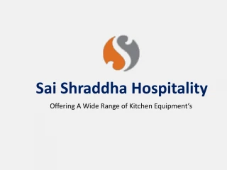Commercial Canteen Equipments in Mumbai - slide 1
