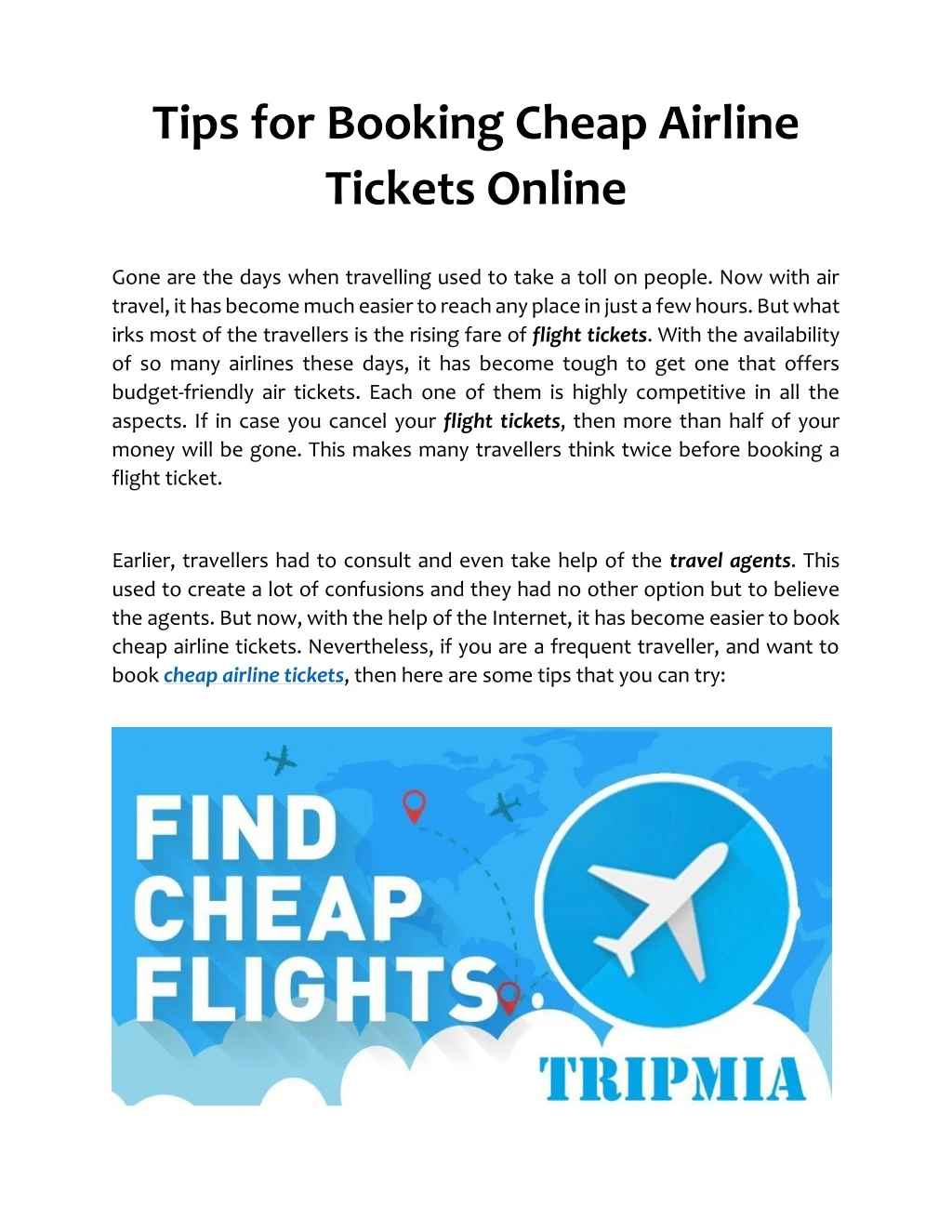 tips for booking cheap airline tickets online