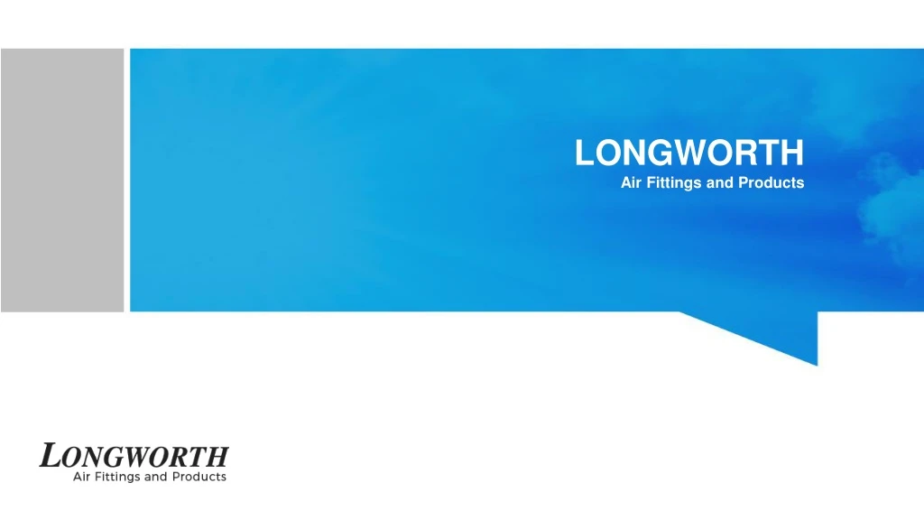 longworth air fittings and products