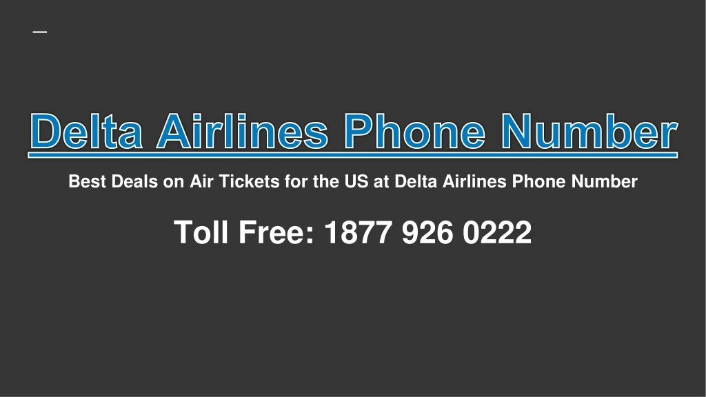 best deals on air tickets for the us at delta