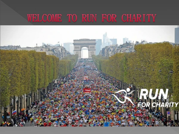 We Organize Charity Running Event